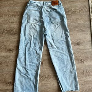 Princess Polly high waisted wide leg jeans